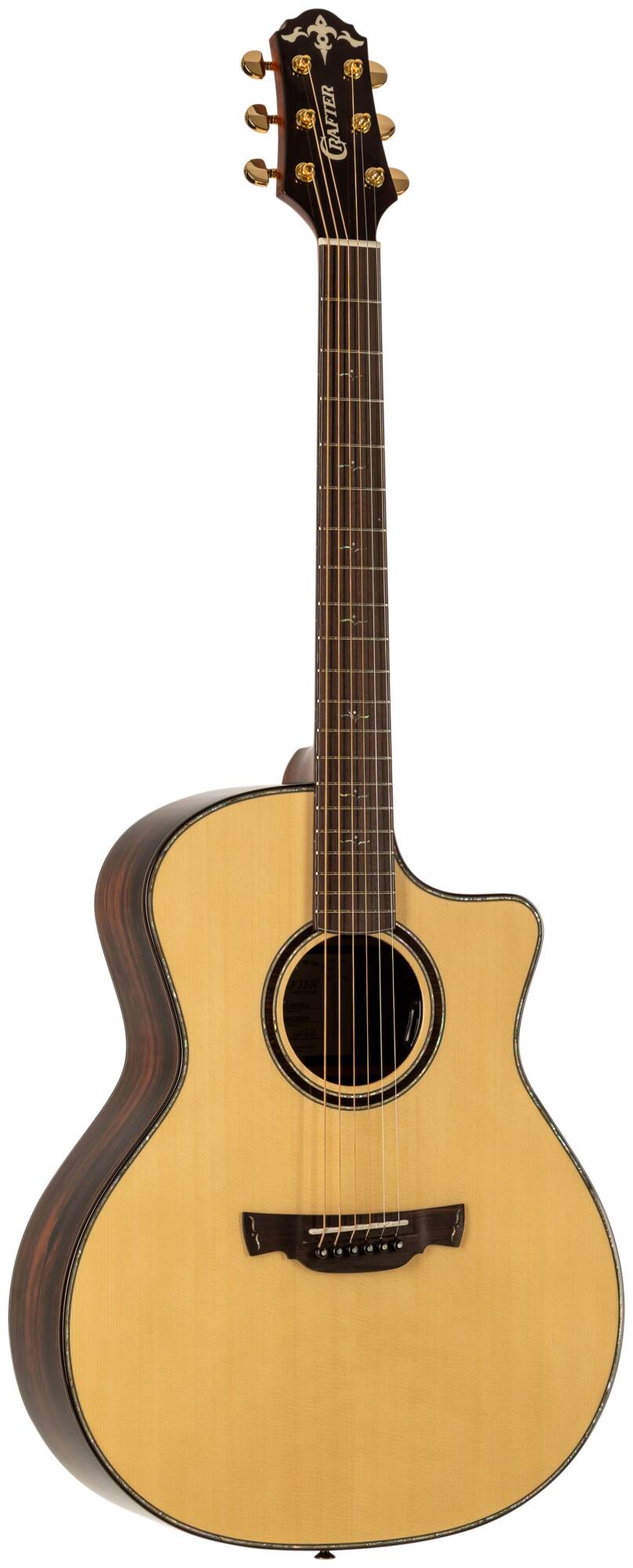 Электроакустическая гитара Crafter LX G -4000ce — корпус и детали - фото 4
