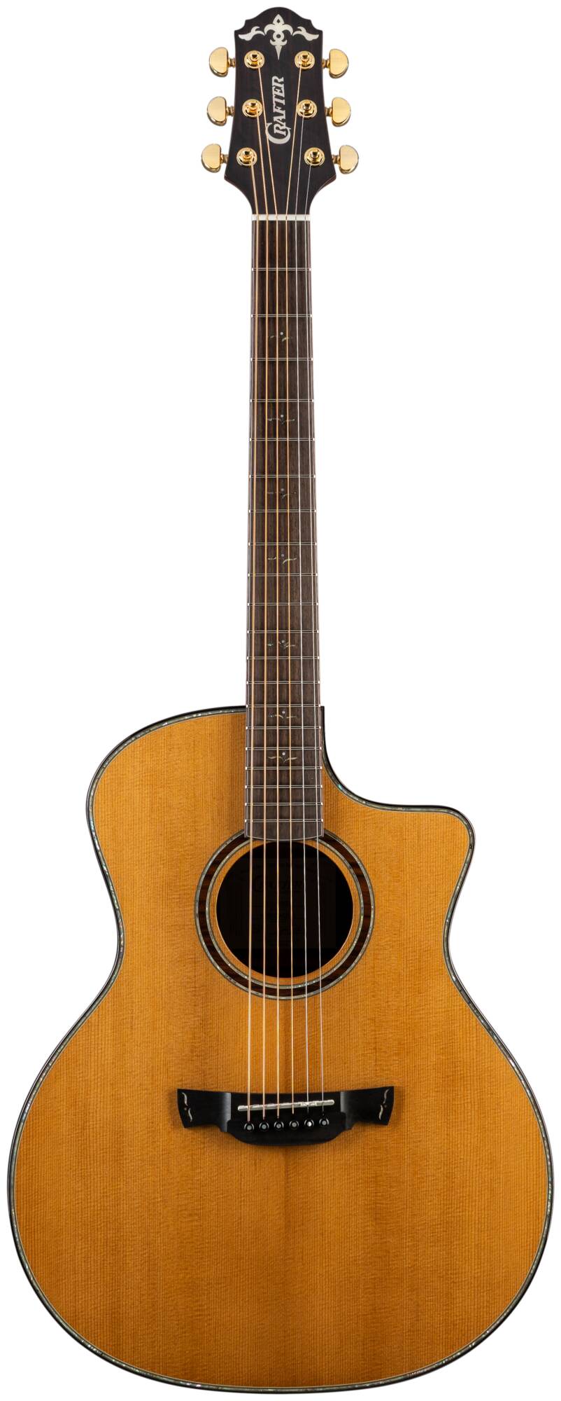 Акустическая гитара Crafter LX G -2000c — корпус и детали