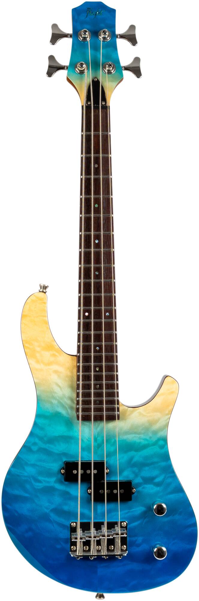 Бас-гитара Flight Mini Bass TBL — корпус и детали - фото 1