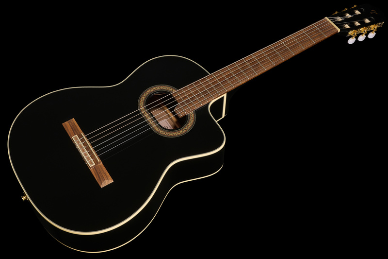 Классическая гитара Takamine GC6CE BLK — корпус и детали - фото 5