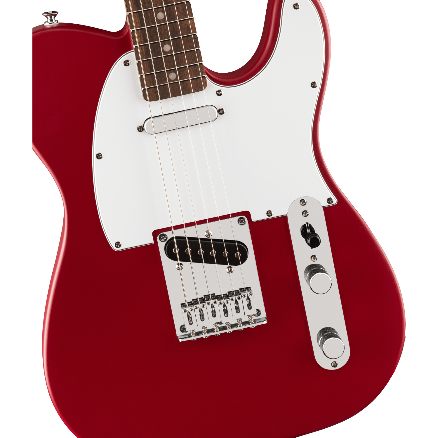 Электрогитара Squier DEBUT Telecaster LRL DKR — корпус и детали - фото 3