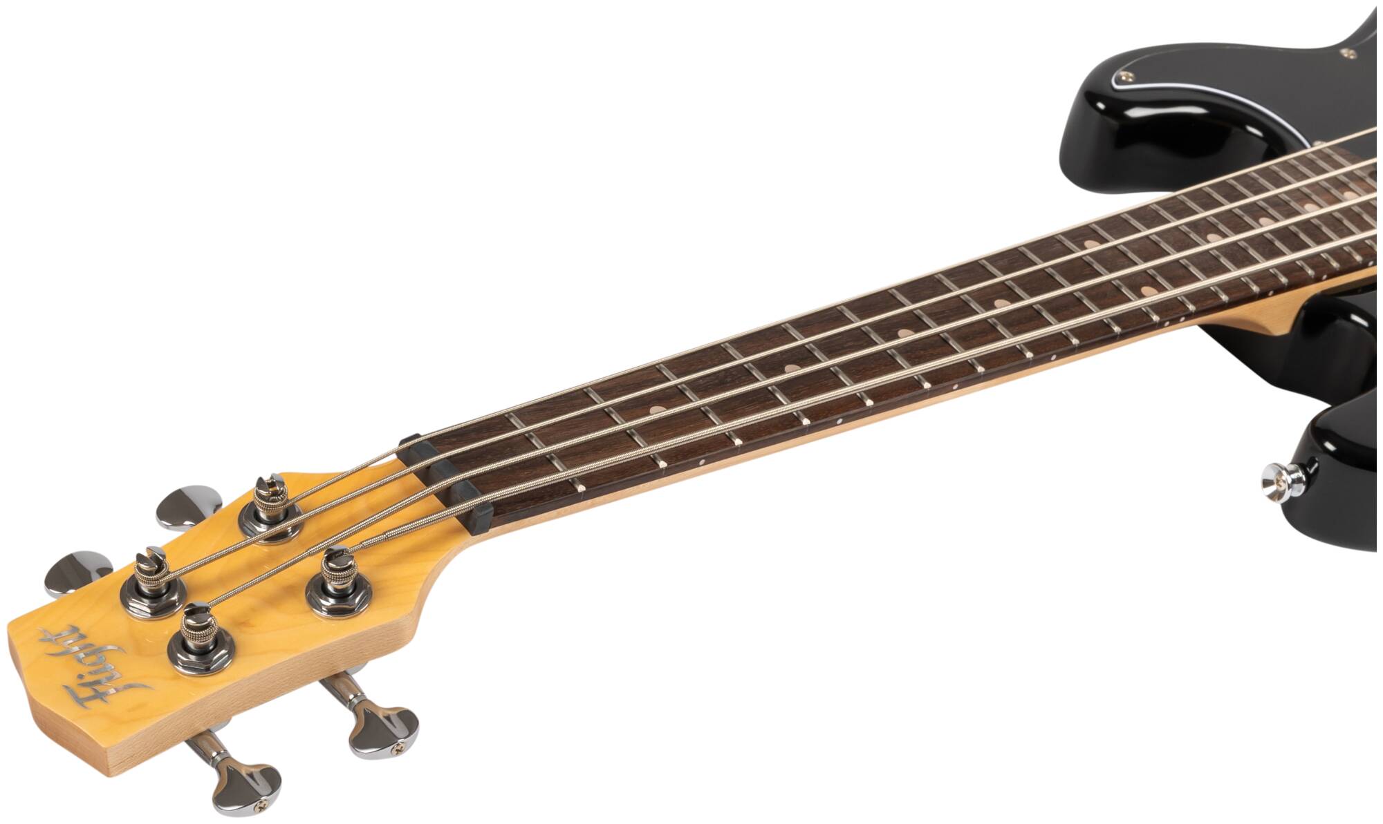 Бас-гитара Flight Mini Bass Lite BK — корпус и детали - фото 9