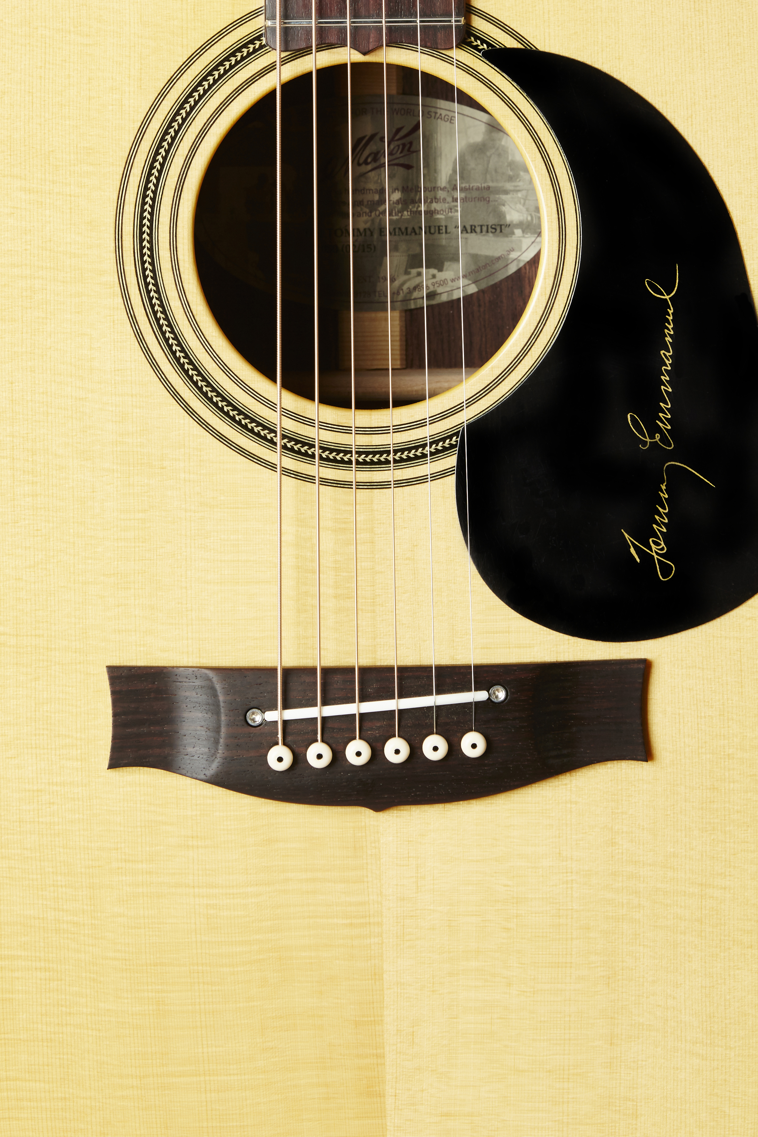 Электроакустическая гитара Maton TE1 — корпус и детали - фото 4