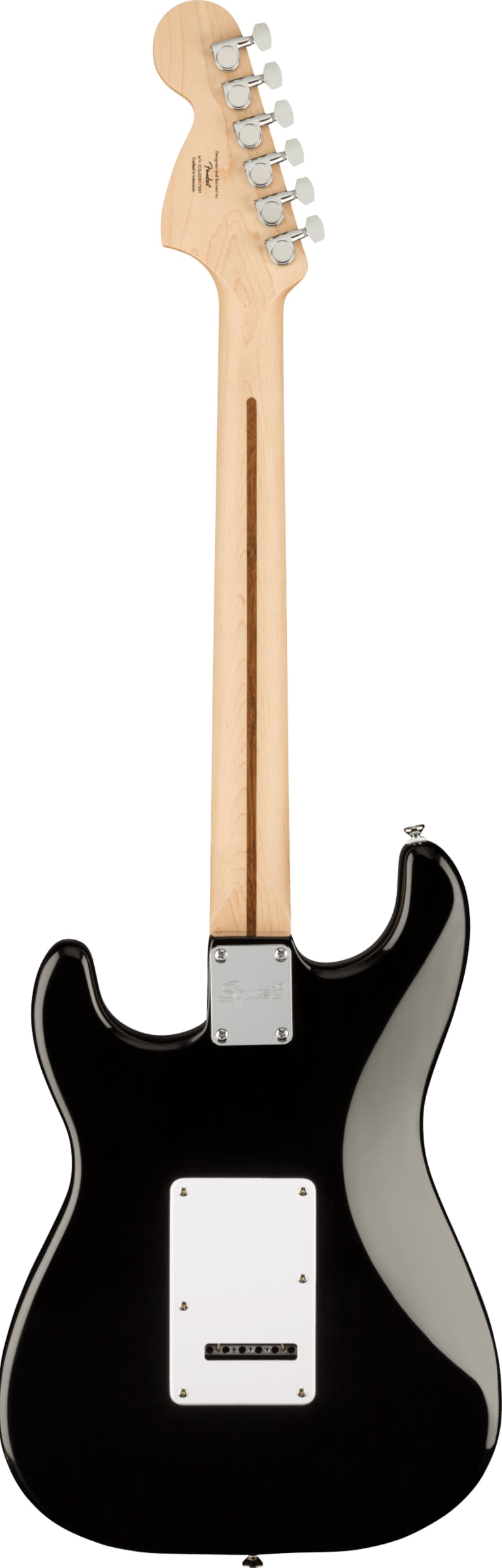 Электрогитара Squier Affinity Stratocaster MN Black — корпус и детали - фото 1