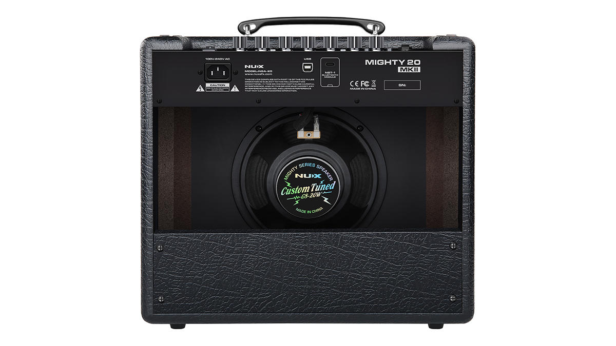 Гитарный комбоусилитель Nux Mighty-20-MKII — панель управления | Гитарный комбоусилитель Nux Mighty-20-MKII — разъёмы | Гитарный комбоусилитель Nux Mighty-20-MKII — детальный вид | Гитарный комбоусилитель Nux Mighty-20-MKII — детальный вид | Гитарный комбоусилитель Nux Mighty-20-MKII — детальный вид | Гитарный комбоусилитель Nux Mighty-20-MKII — детальный вид - фото 4