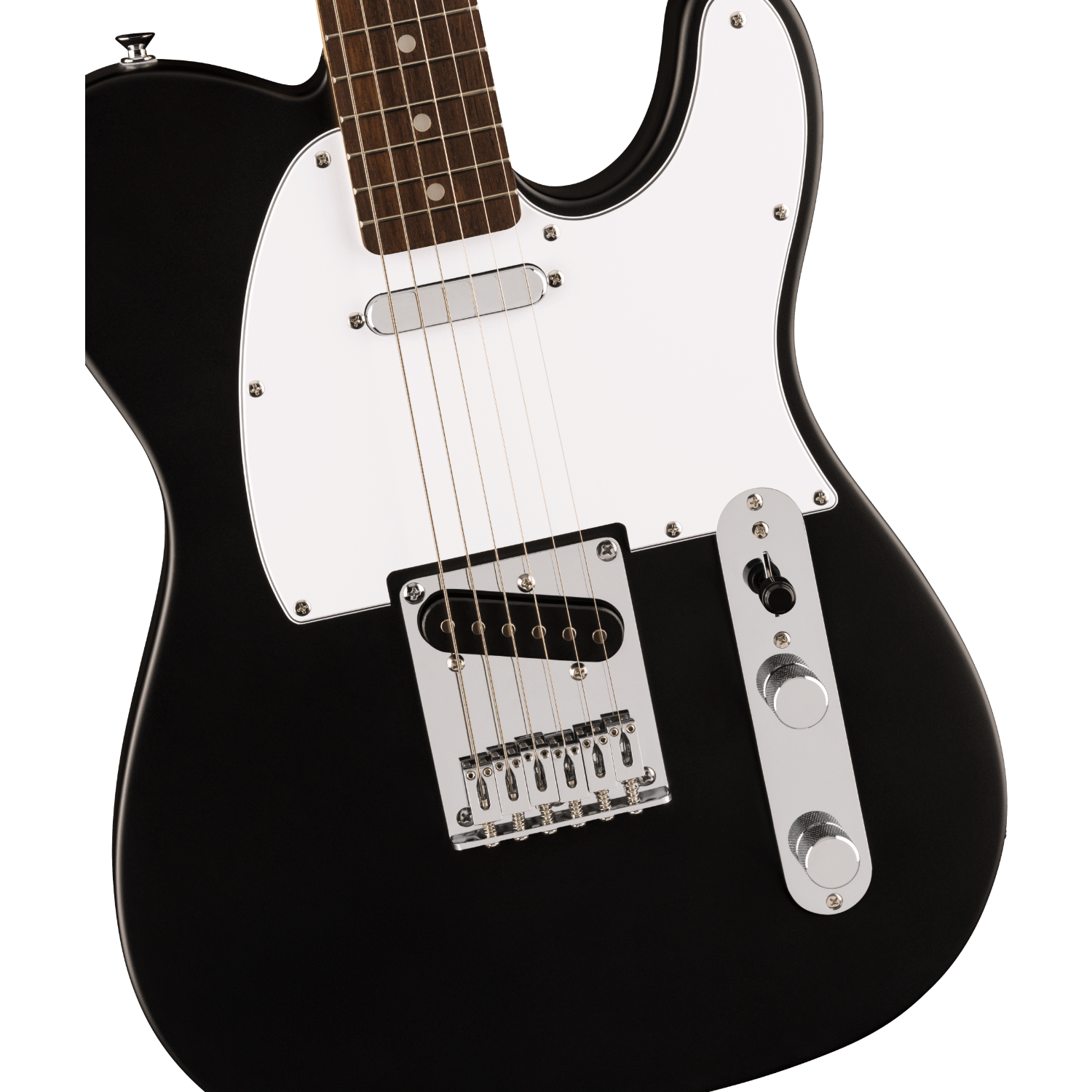 Электрогитара Squier DEBUT Telecaster LRL BLK — корпус и детали - фото 3