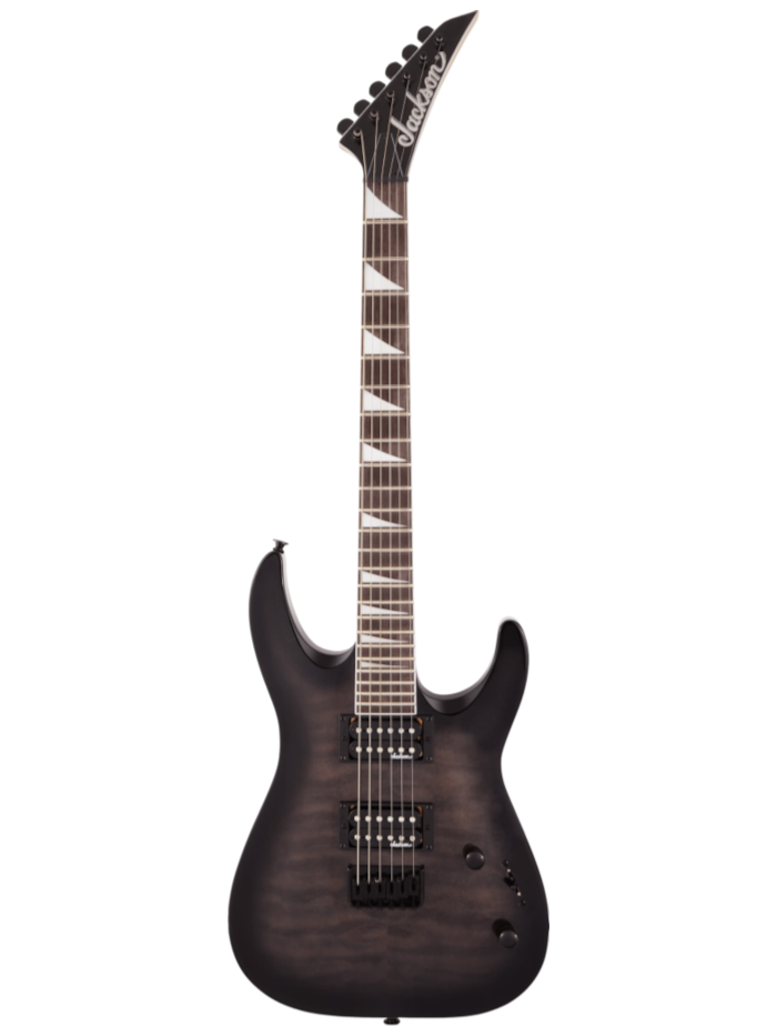 Электрогитара Jackson JS32Q Dinky DKA HT Black Burst — общий вид