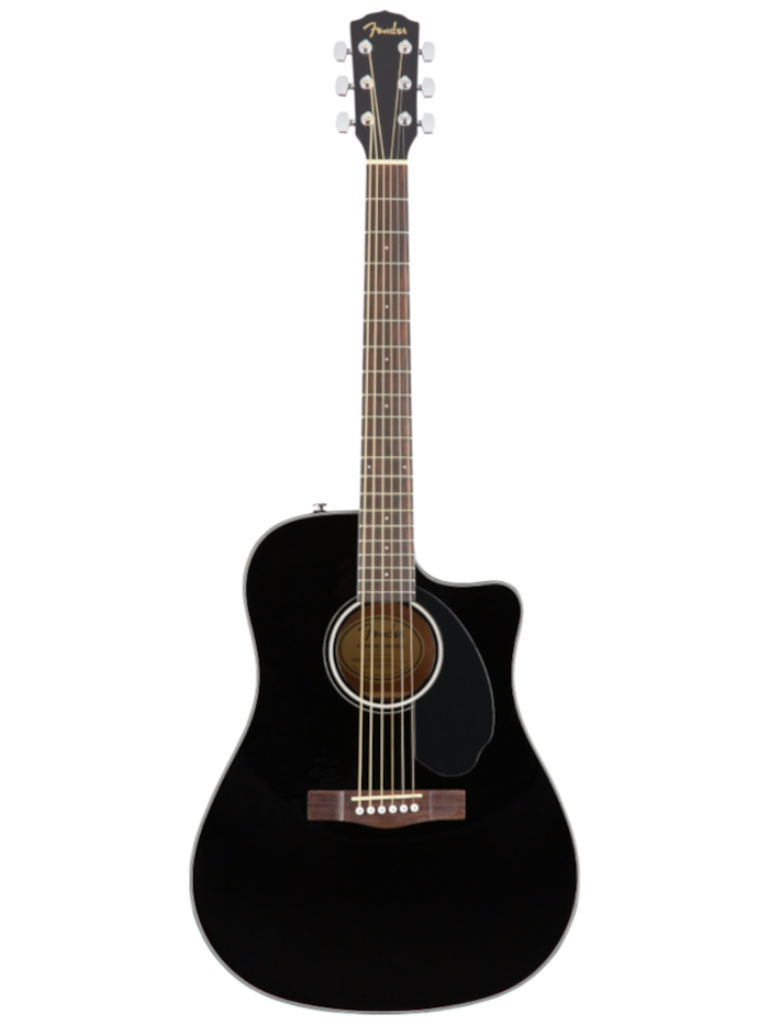 Электроакустическая гитара Fender CD-60SCE Black — общий вид