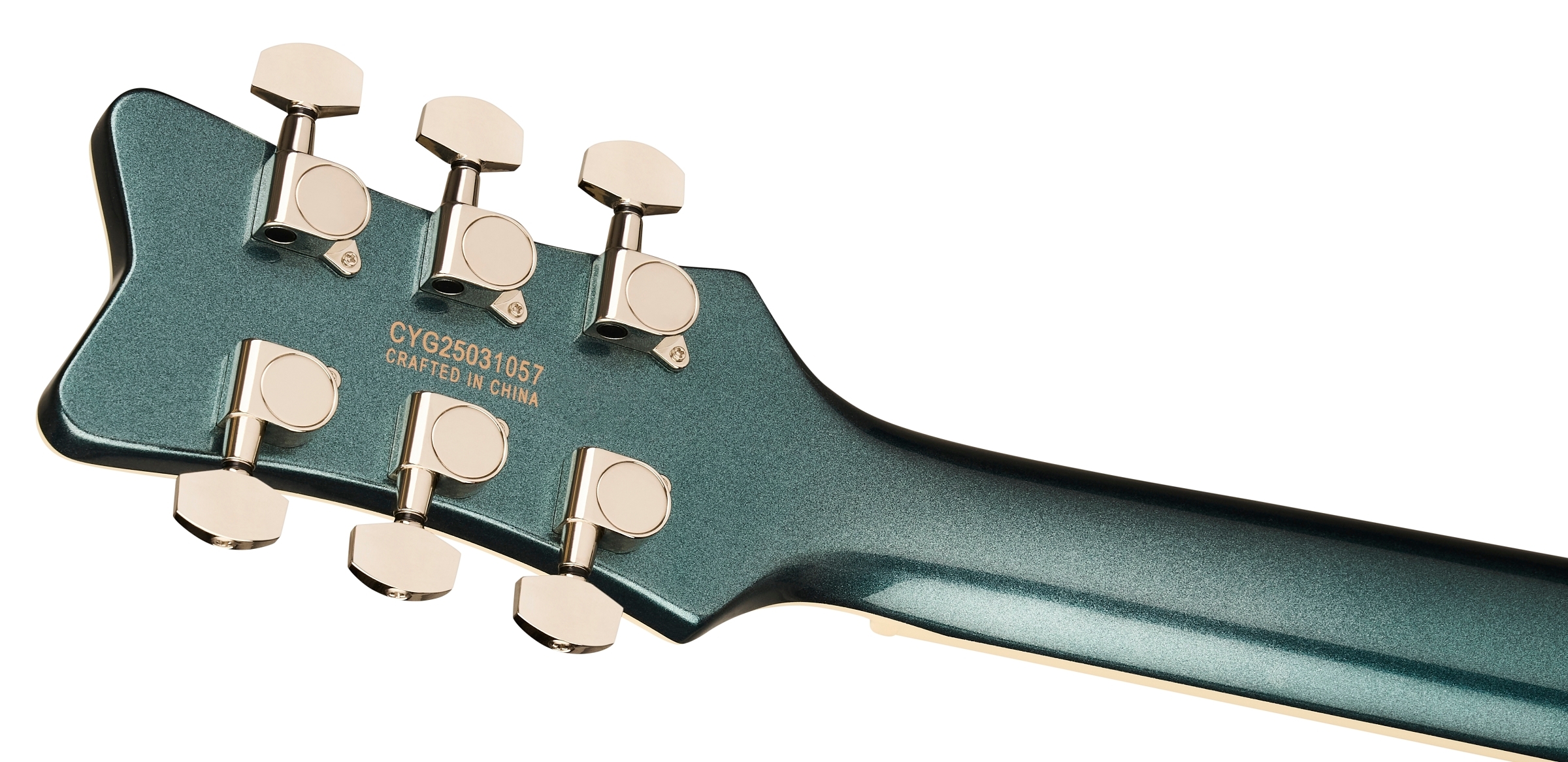 Электрогитара Gretsch Electromatic JET Club Druid Green — корпус и детали - фото 5