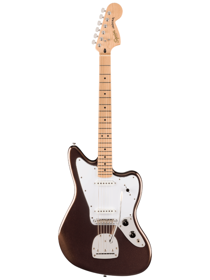 Электрогитара Squier Affinity Jaguar MN Mystic Metallic Brown — общий вид
