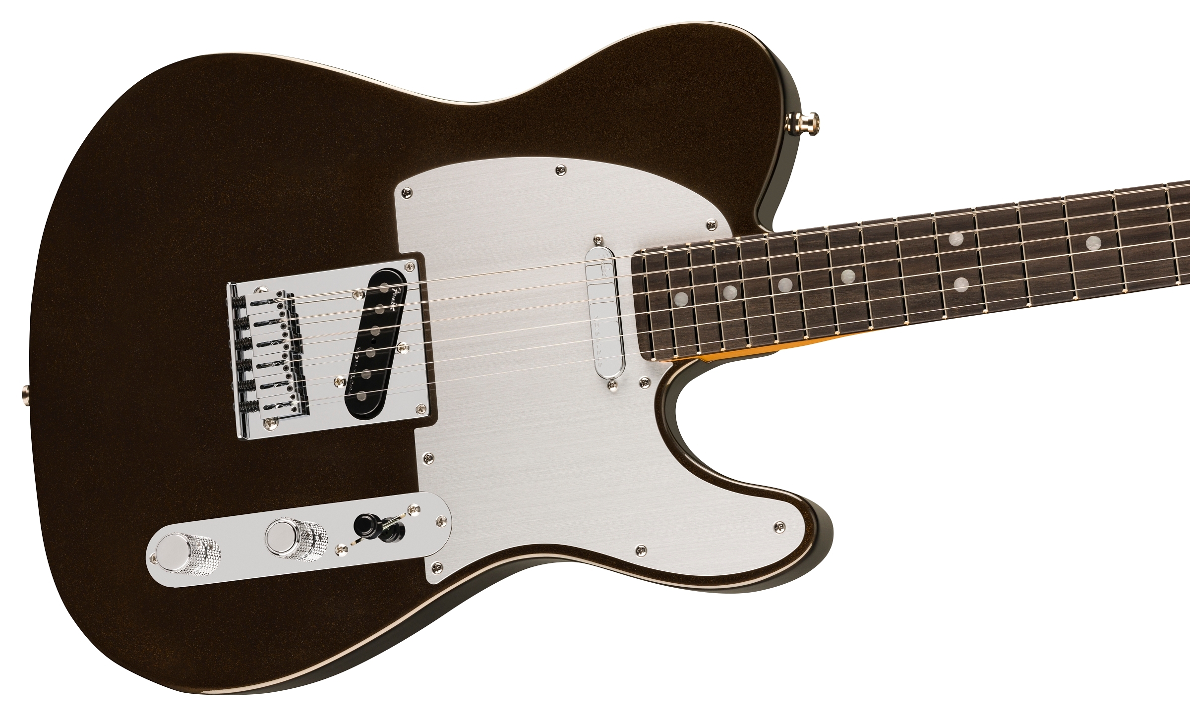 Электрогитара Fender American Ultra II Telecaster Texas Tea — корпус и детали - фото 3