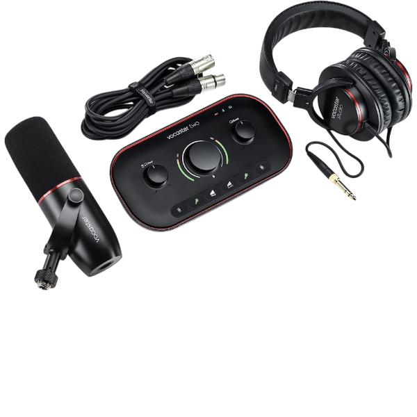 USB-аудиоинтерфейс Focusrite Vocaster Two Studio — общий вид