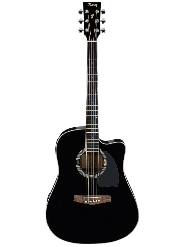 Электроакустическая гитара Ibanez PF15ECE-BK — общий вид