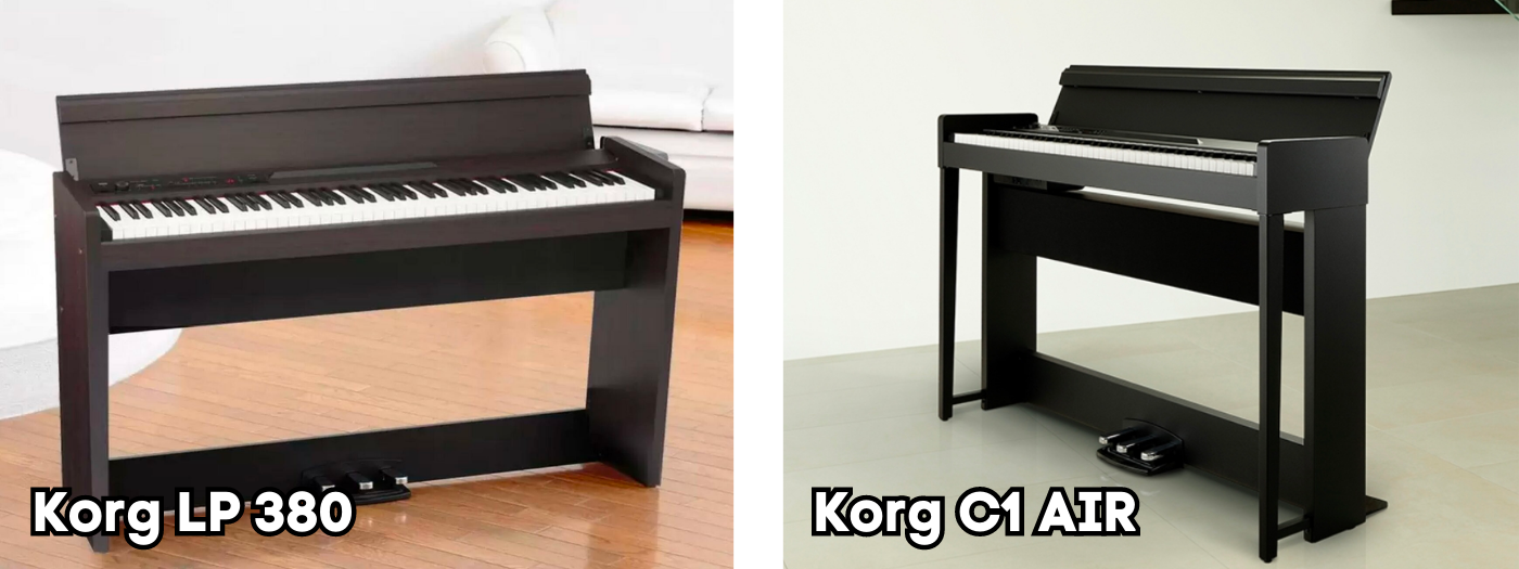 Честный обзор Korg C1 AIR. Сравнение с Korg LP-380