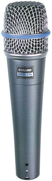 Инструментальный микрофон Shure BETA 57A — общий вид