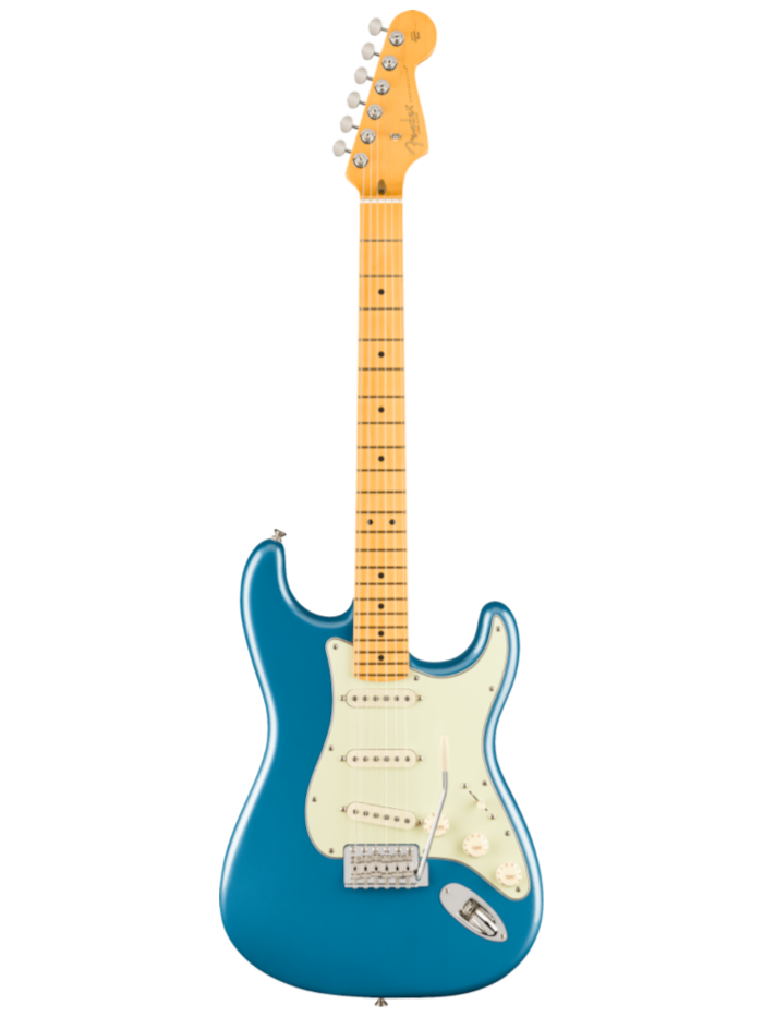 Электрогитара Fender American Professional Classic Stratocaster MN Faded Lake Placid Blue — общий вид