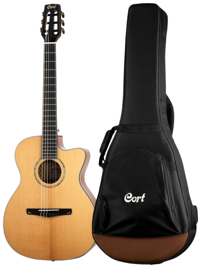 Классическая гитара Cort Gold-OC8-NYLON-WCASE-NAT — общий вид