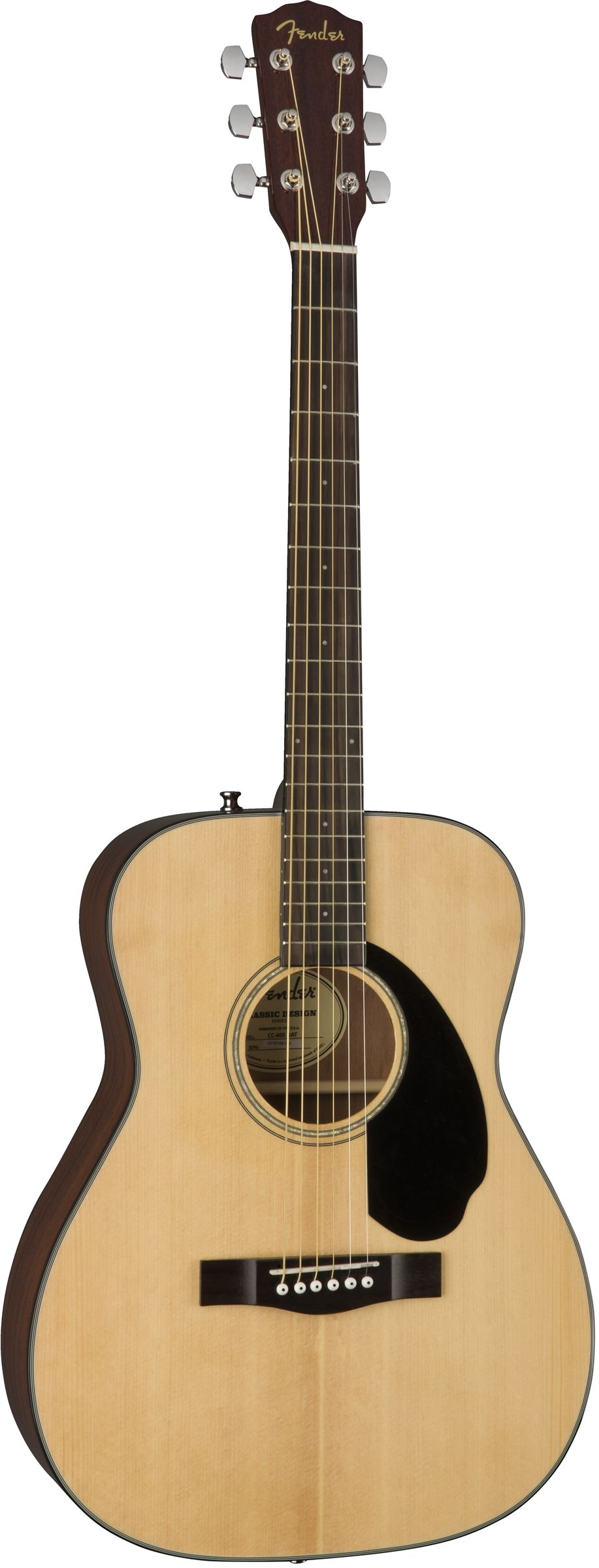 Акустическая гитара Fender CC-60S Natural — корпус и детали - фото 1