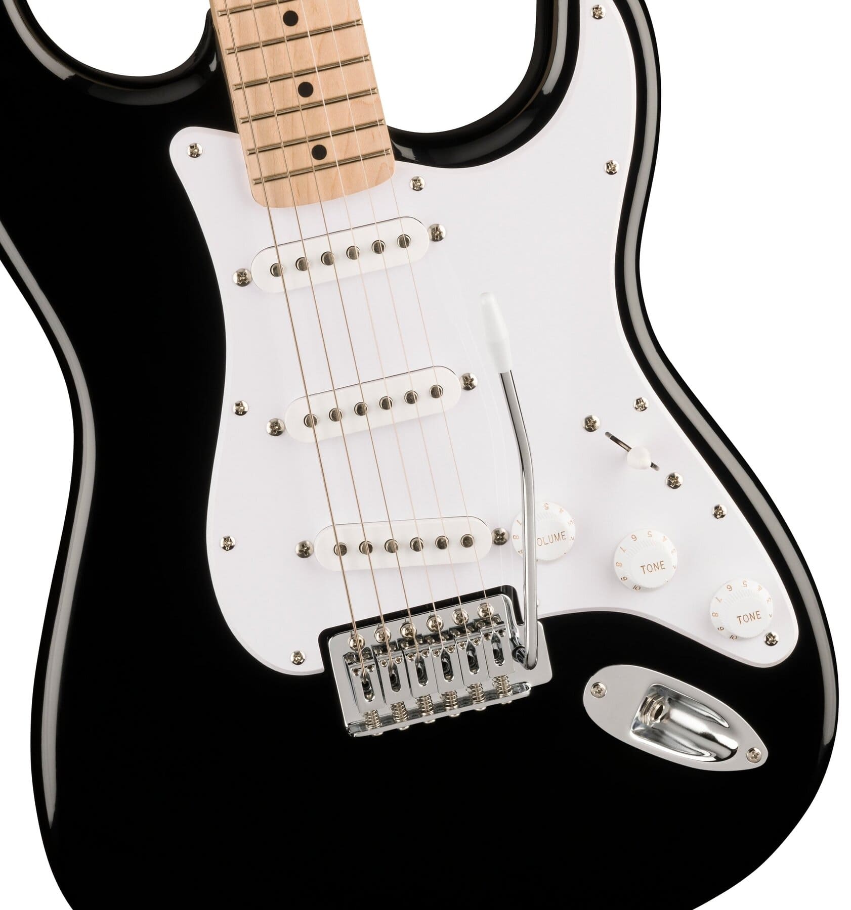 Электрогитара Squier Sonic Stratocaster Black — корпус и детали - фото 1