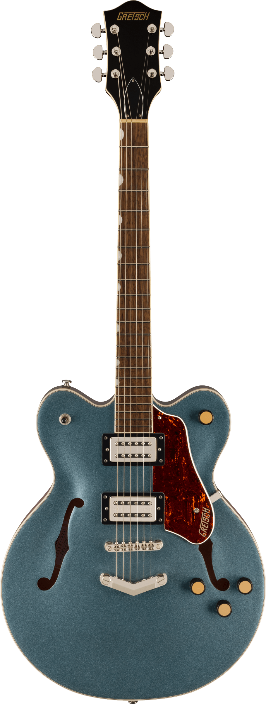 Полуакустическая гитара Gretsch G2622 Streamliner Gunmetal — корпус и детали