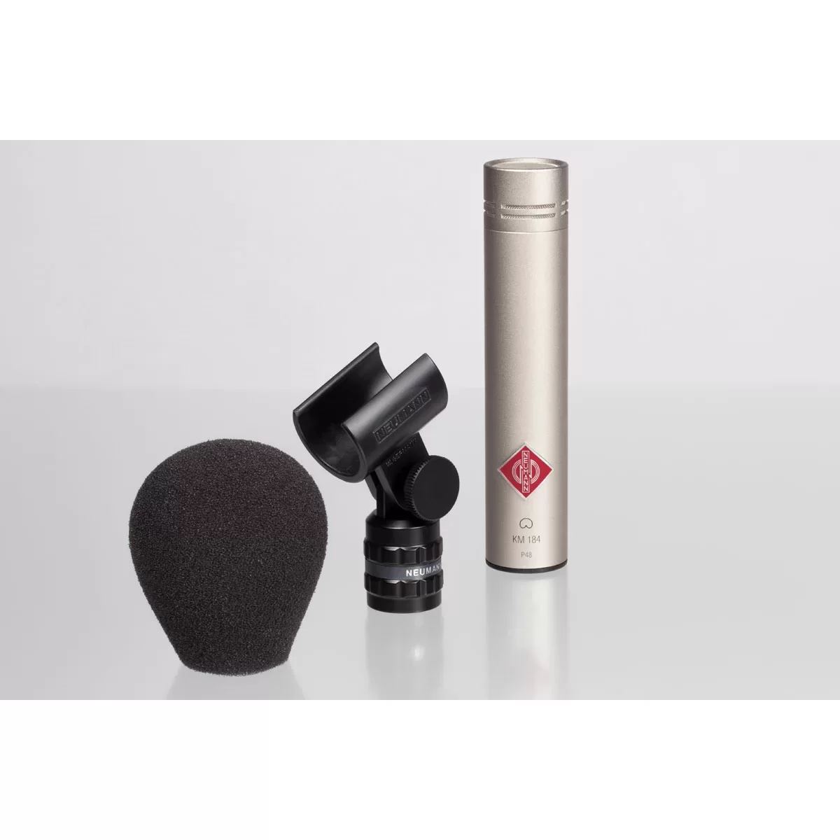 Инструментальный микрофон Neumann KM 184, общий вид - фото 5
