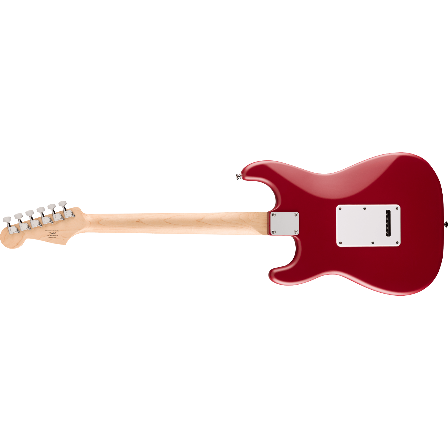 Электрогитара Squier DEBUT Stratocaster LRL DKR — корпус и детали - фото 1