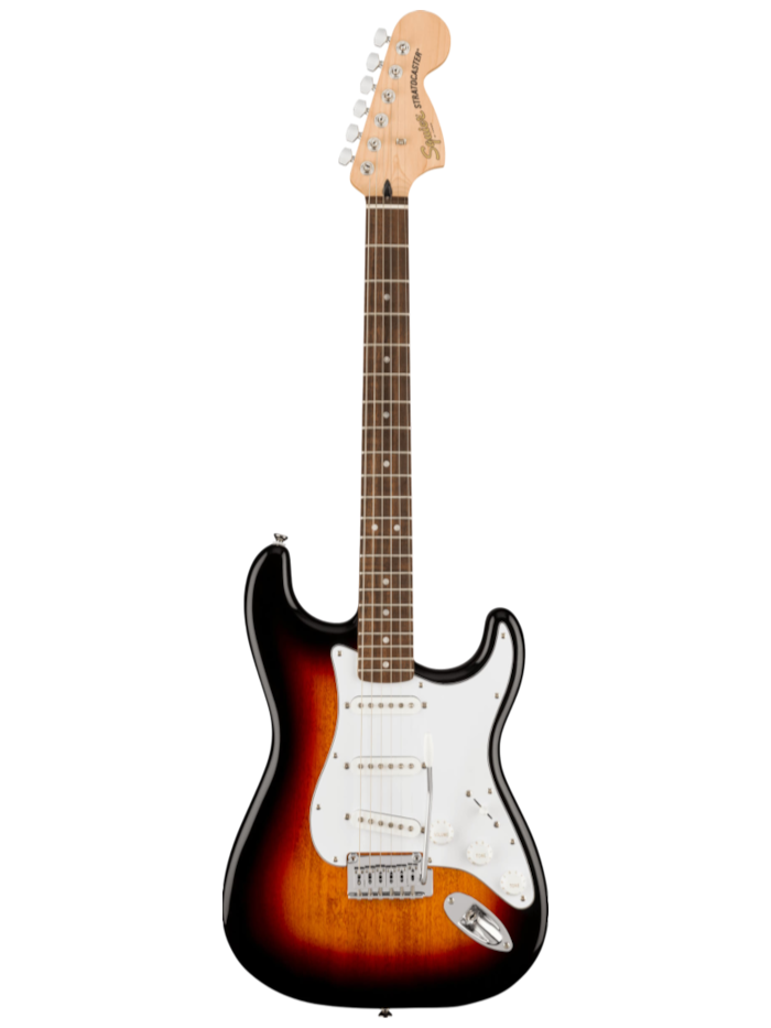 Электрогитара Squier Affinity Stratocaster LRL 3-Color Sunburst — общий вид