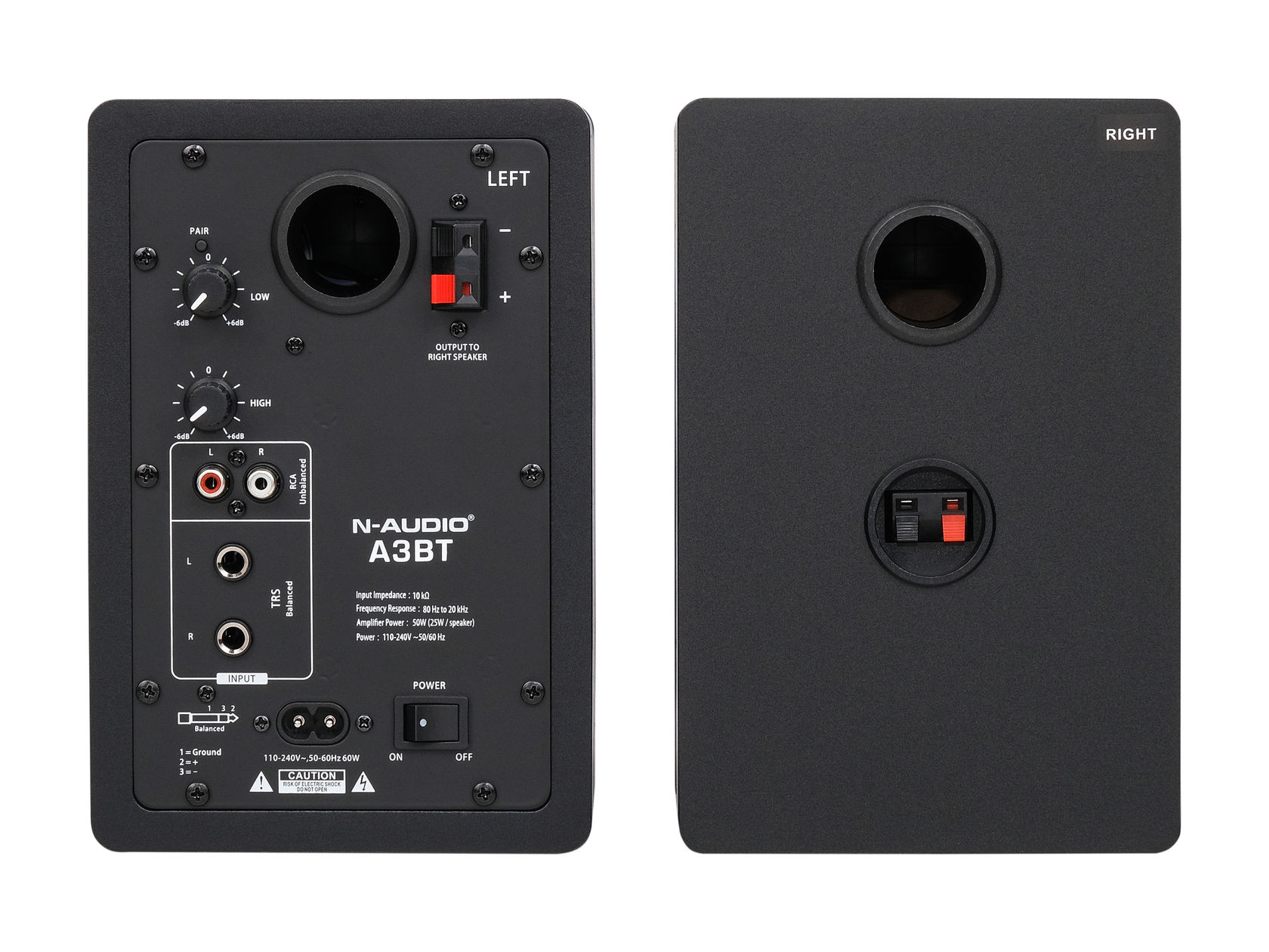 Студийные мониторы N-Audio A3 — корпус и детали - фото 3