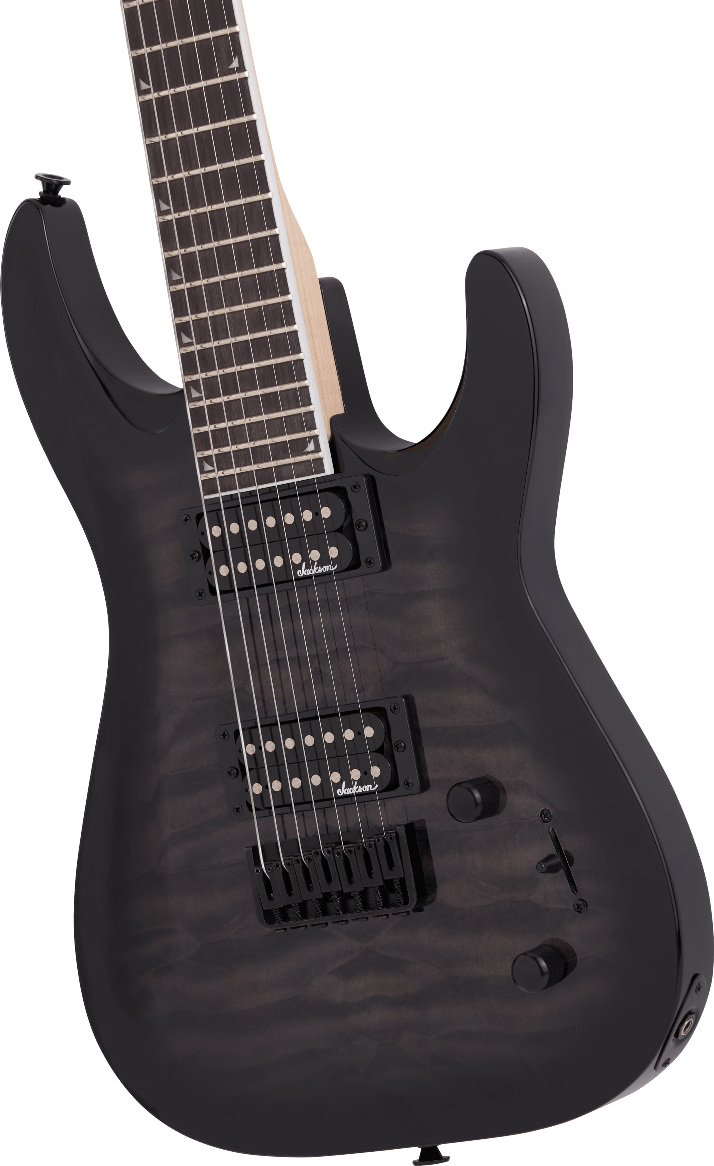 Электрогитара Jackson JS32Q Dinky DKA HT Black Burst — корпус и детали - фото 4