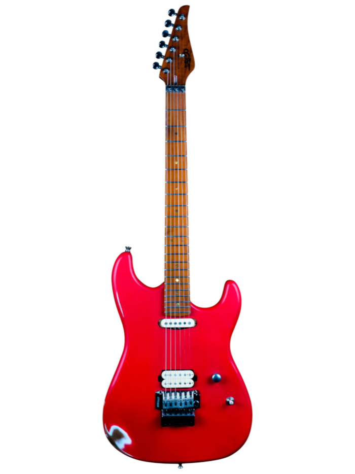Электрогитара Jet JS-850 Relic FR — общий вид