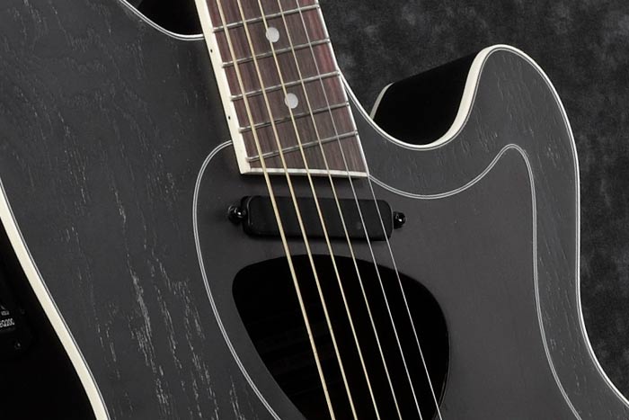 Электроакустическая гитара Ibanez TCM50-GBO — корпус и детали - фото 4