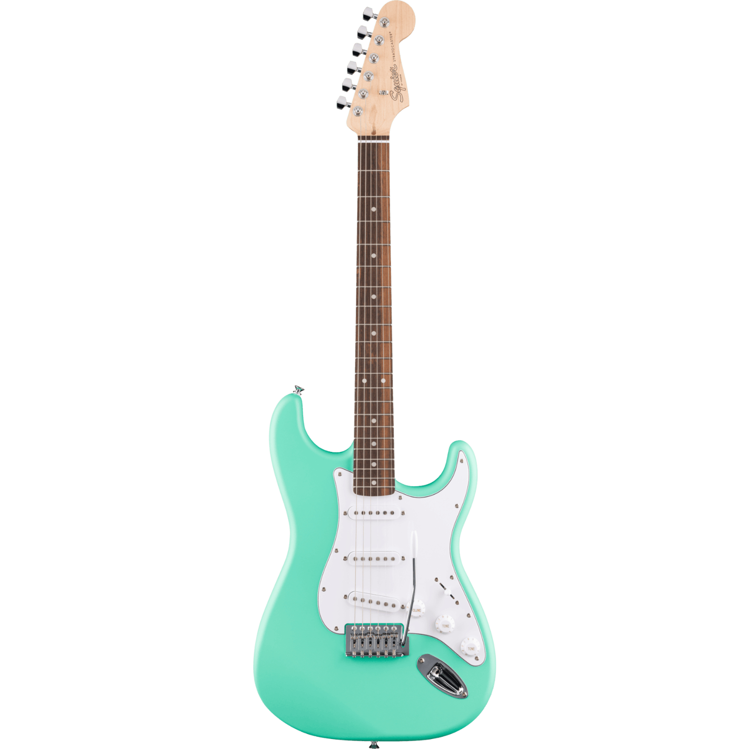 Электрогитара Squier DEBUT Stratocaster LRL SFM — корпус и детали