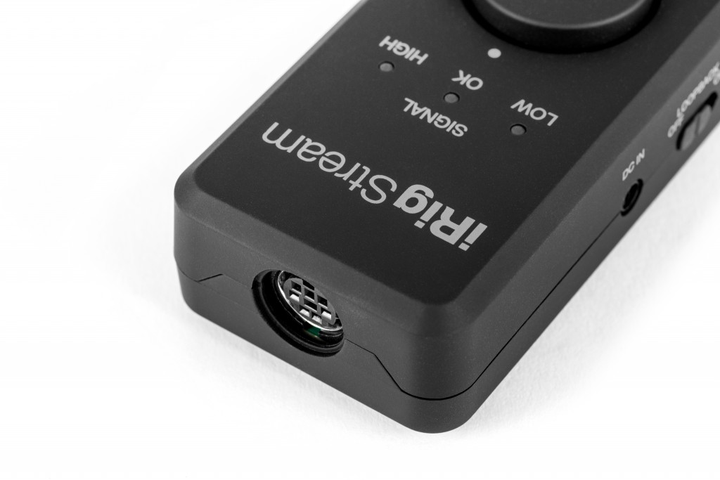 Портативный аудиоинтерфейс IK Multimedia iRig STREAM — разъёмы и органы управления - фото 4
