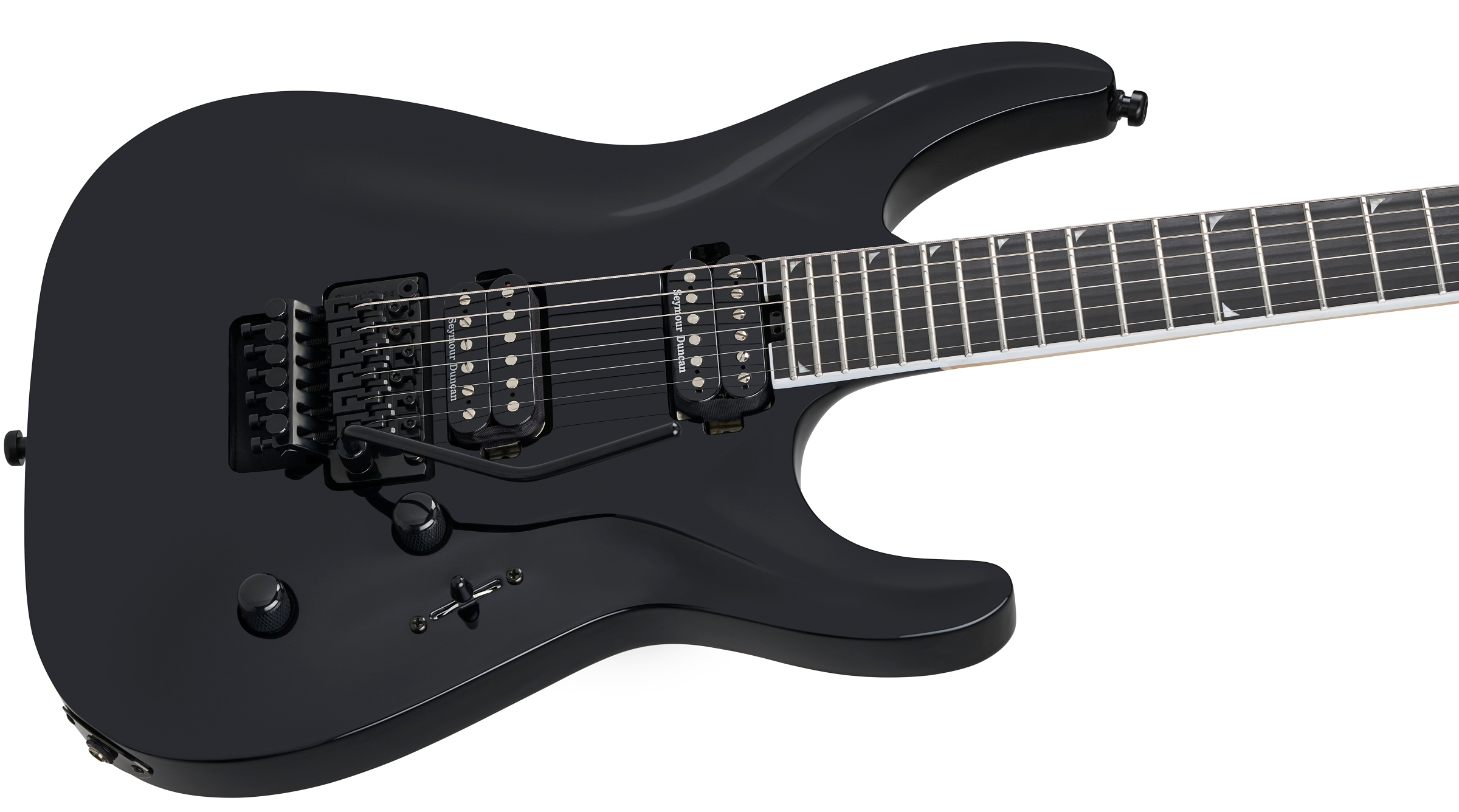 Электрогитара Jackson Pro Plus Soloist SLA2 Gloss Black — корпус и детали - фото 3