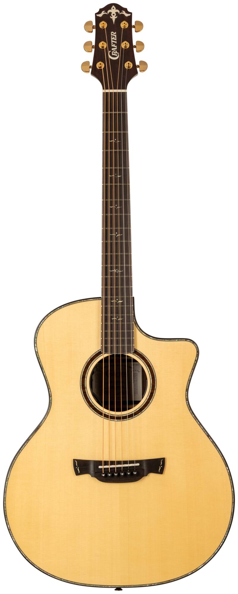 Электроакустическая гитара Crafter LX G -3000ce — корпус и детали