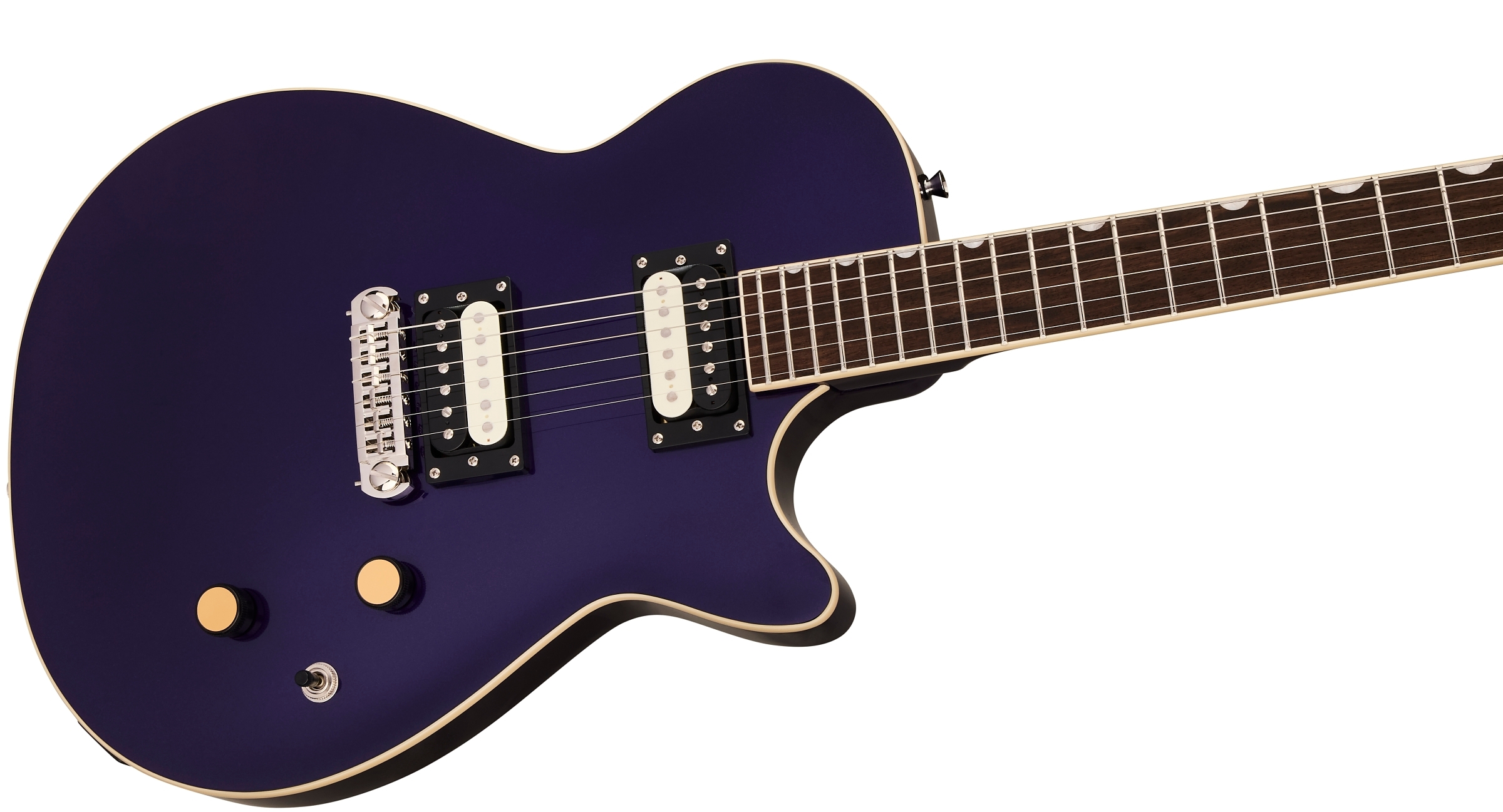 Электрогитара Gretsch Streamliner Jet Laurel Fingerboard Nightshade Purple — корпус и детали - фото 3