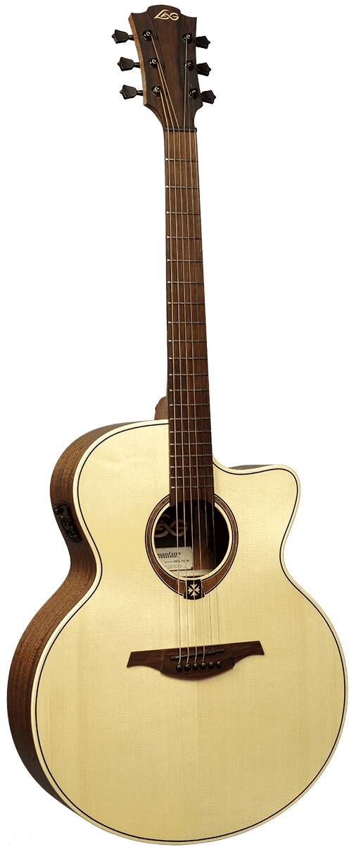 Электроакустическая гитара Lag T-177J CE — корпус и детали