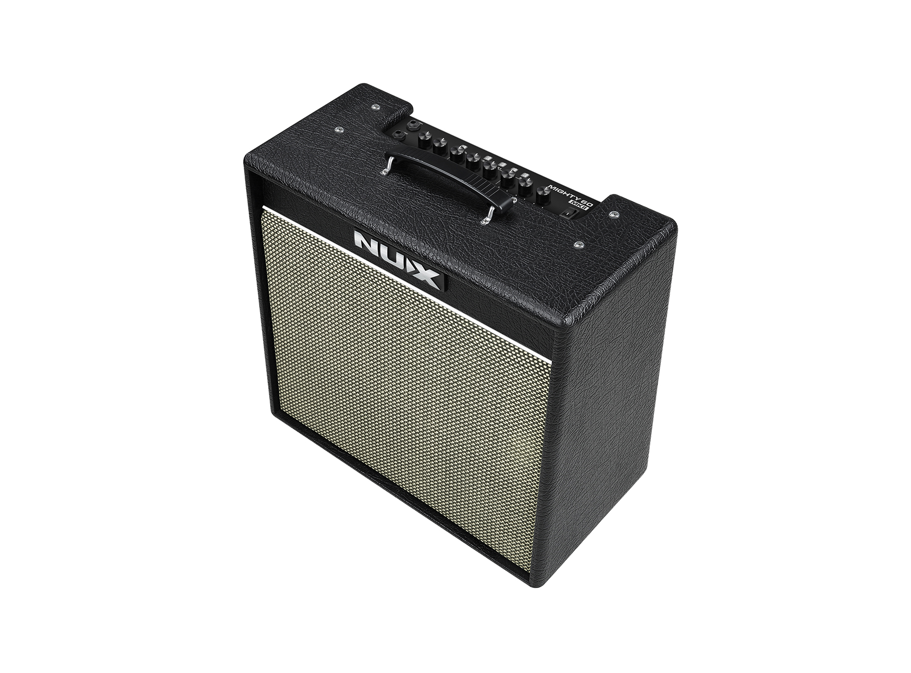 Гитарный комбоусилитель Nux Mighty-60-MKII — панель управления | Гитарный комбоусилитель Nux Mighty-60-MKII — разъёмы | Гитарный комбоусилитель Nux Mighty-60-MKII — детальный вид | Гитарный комбоусилитель Nux Mighty-60-MKII — детальный вид | Гитарный комбоусилитель Nux Mighty-60-MKII — детальный вид | Гитарный комбоусилитель Nux Mighty-60-MKII — детальный вид - фото 6