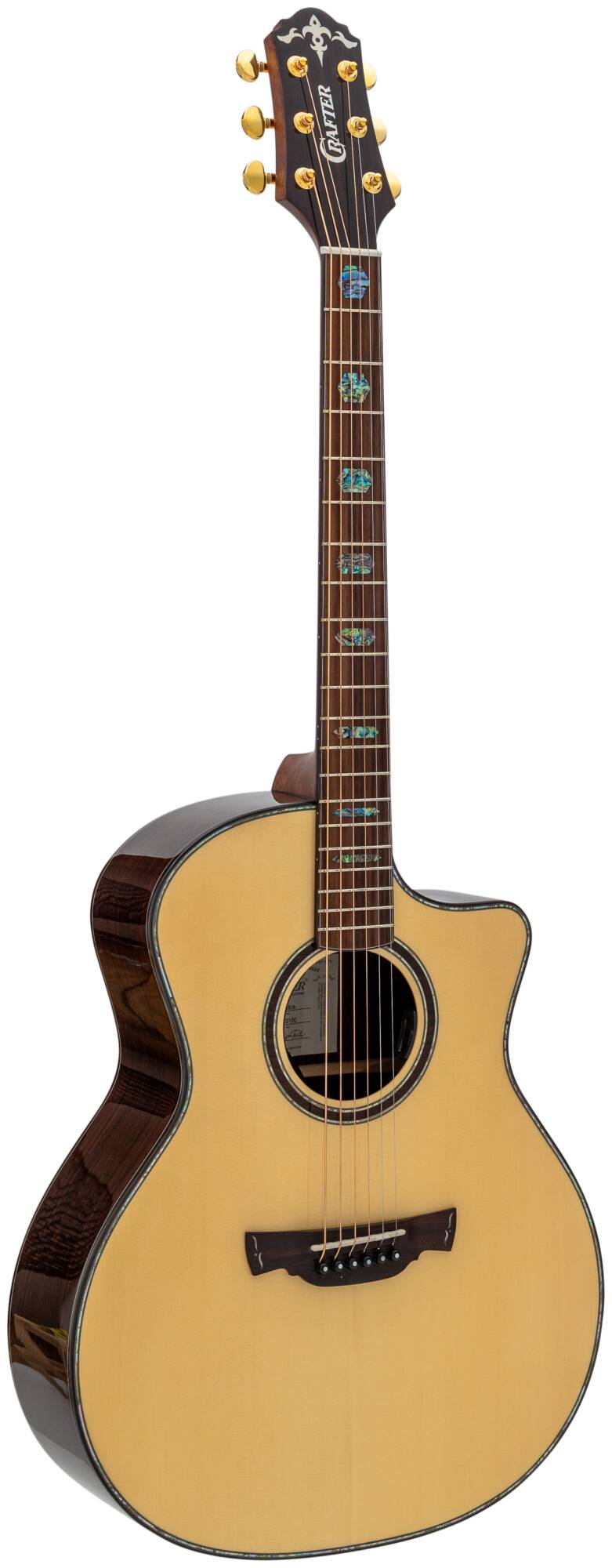 Электроакустическая гитара Crafter SRP G -36ce — корпус и детали - фото 3