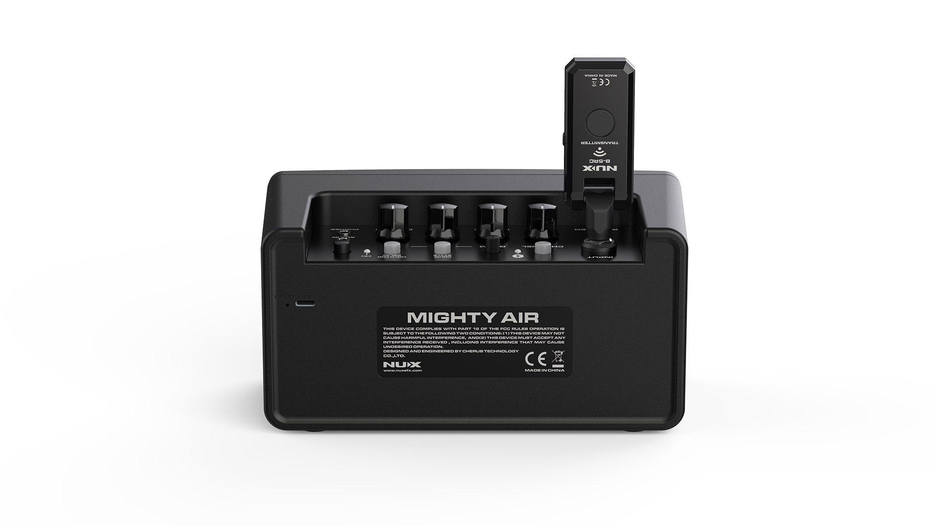 Гитарный комбоусилитель Nux Mighty-Air — панель управления | Гитарный комбоусилитель Nux Mighty-Air — разъёмы | Гитарный комбоусилитель Nux Mighty-Air — детальный вид | Гитарный комбоусилитель Nux Mighty-Air — детальный вид | Гитарный комбоусилитель Nux Mighty-Air — детальный вид | Гитарный комбоусилитель Nux Mighty-Air — детальный вид - фото 5