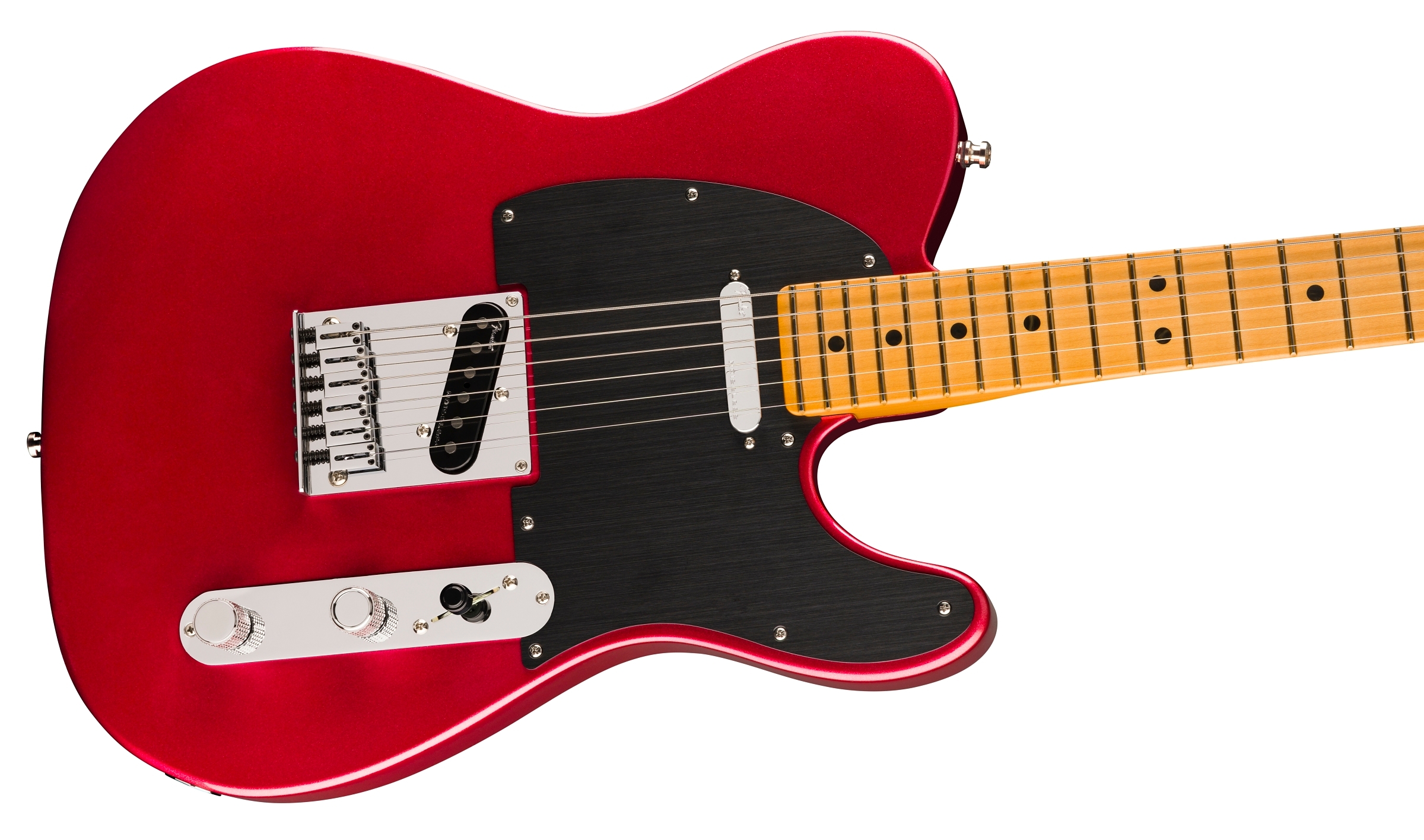 Электрогитара Fender American Ultra II Telecaster Sinister Red — корпус и детали - фото 3