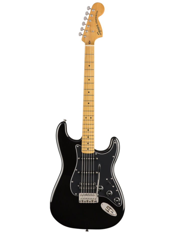 Электрогитара Squier Classic Vibe '70s Stratocaster HSS MN Black — общий вид