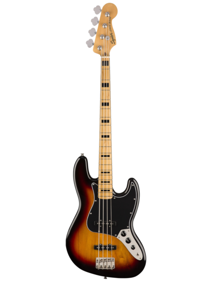 Бас-гитара Squier Classic Vibe '70s Jazz Bass MN 3-Color Sunburst — общий вид