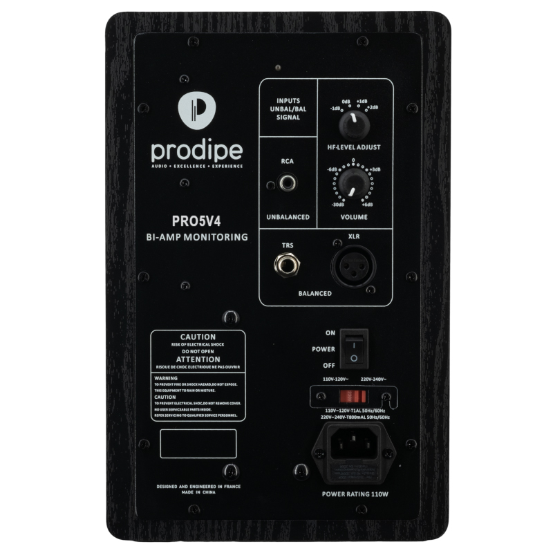 Студийный монитор Prodipe Pro5 v4 BW — корпус и детали - фото 3