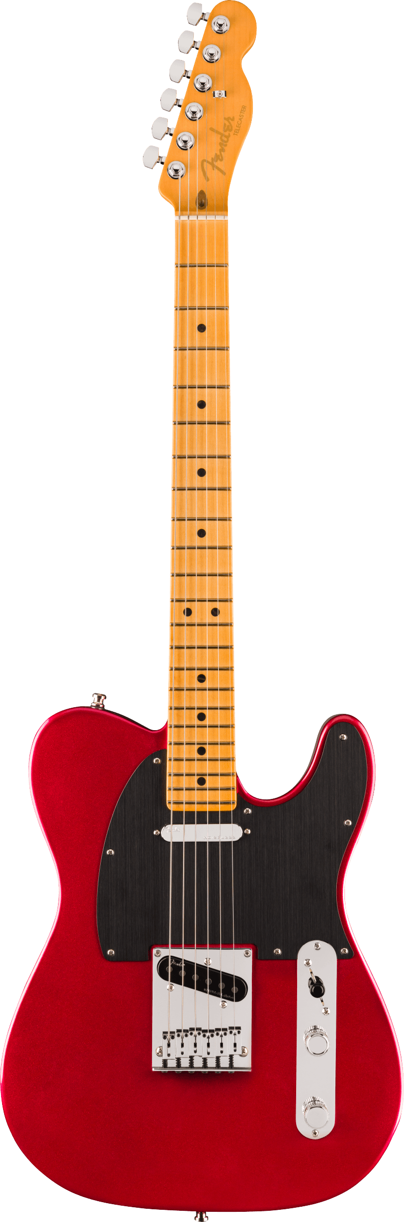 Электрогитара Fender American Ultra II Telecaster Sinister Red — корпус и детали