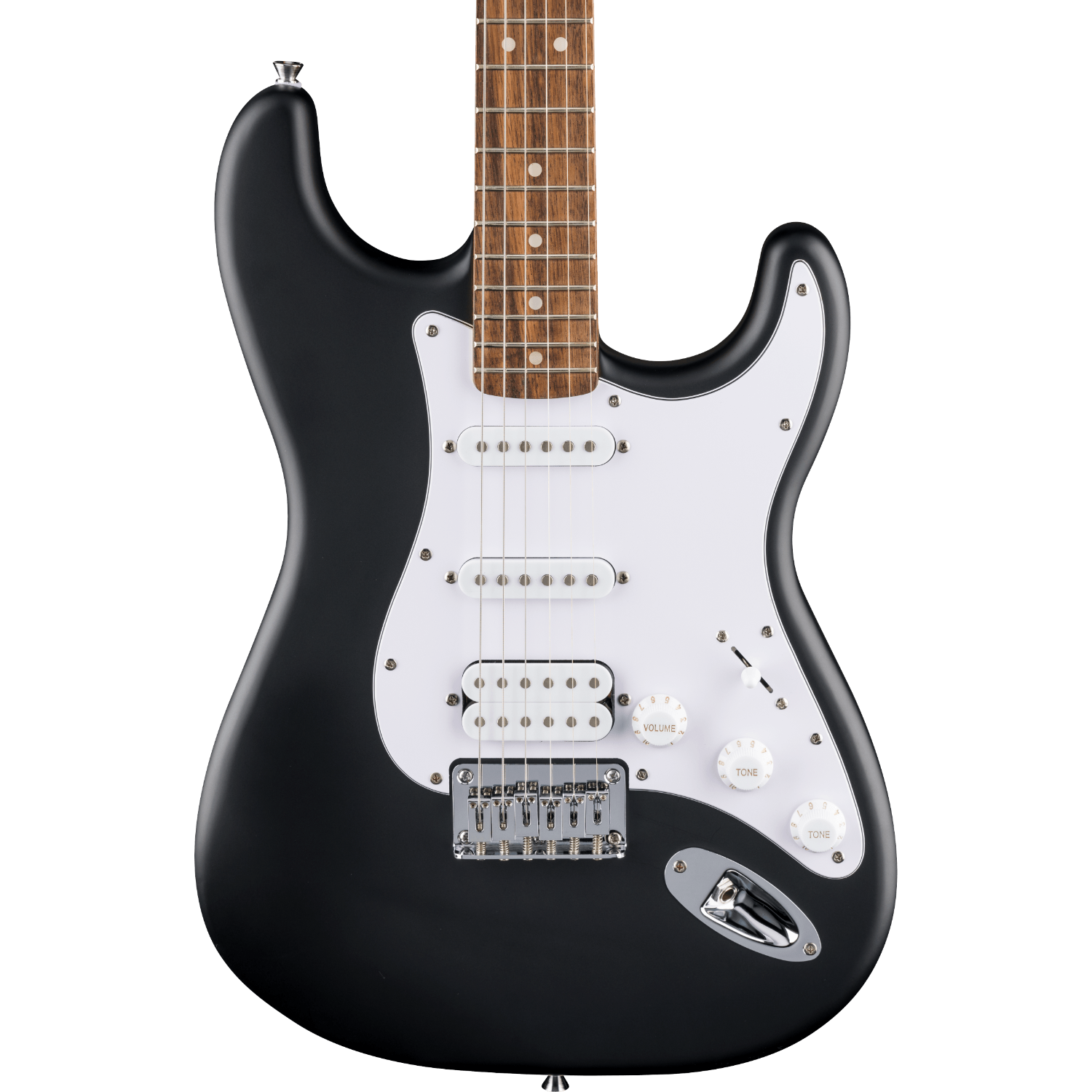 Электрогитара Squier DEBUT Stratocaster HT HSS LRL BLK — корпус и детали - фото 2
