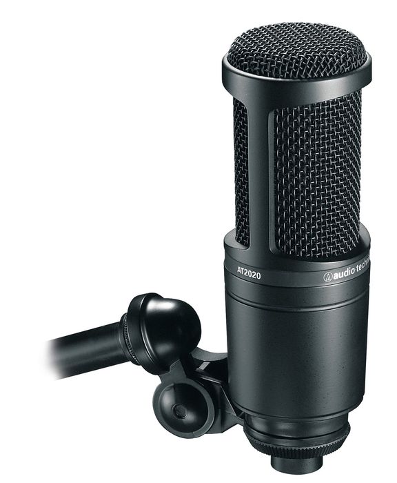 Студийный микрофон Audio-Technica AT2020 — общий вид