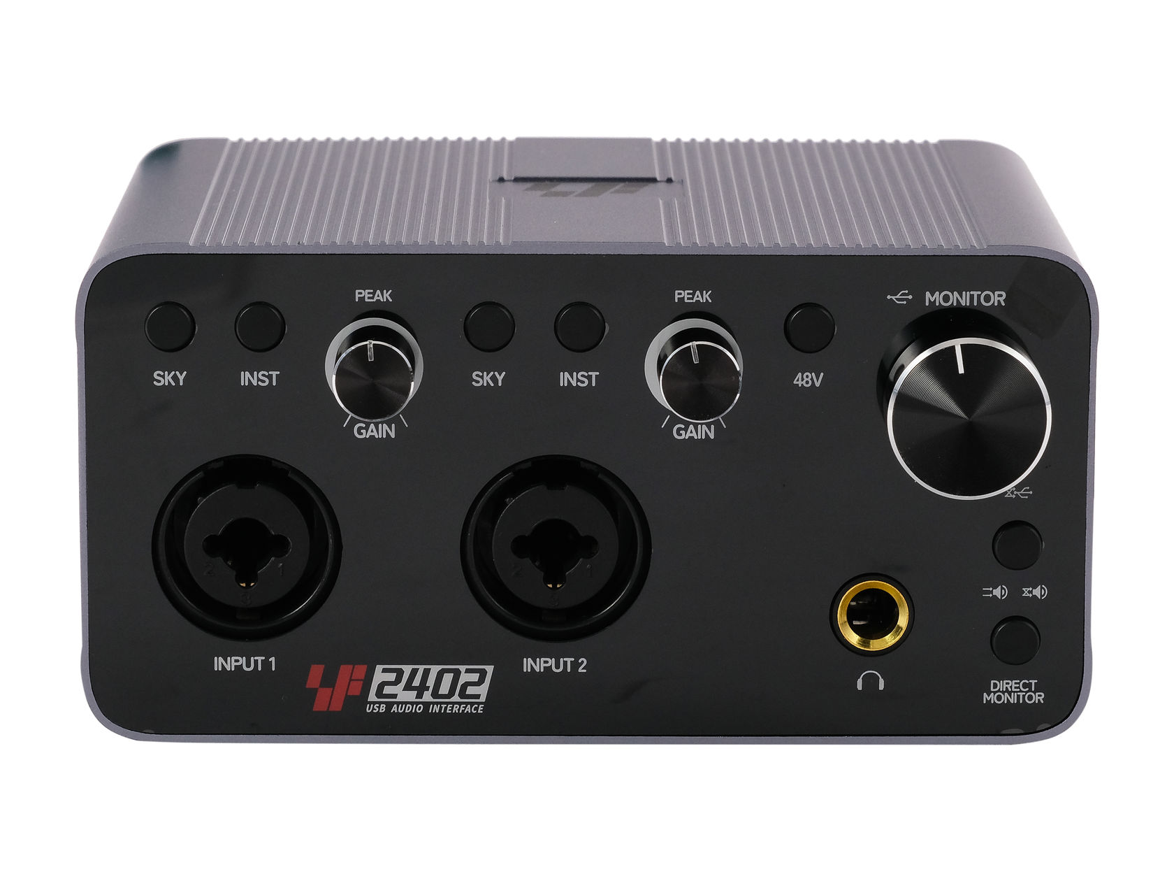 USB-аудиоинтерфейс Simple Fly SF2402 — разъёмы и органы управления - фото 3