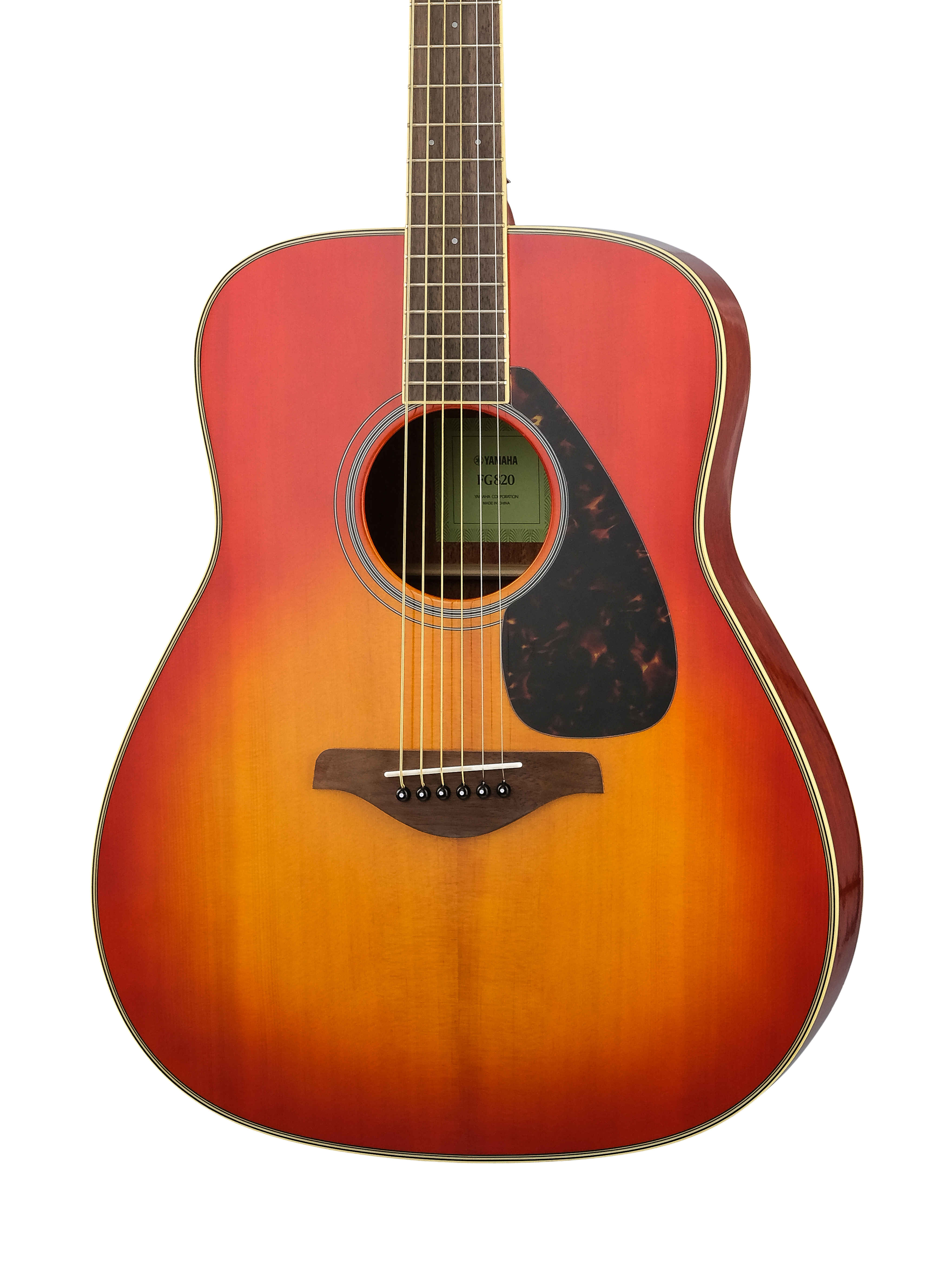 Акустическая гитара Yamaha FG820-AB — детальное фото - фото 1