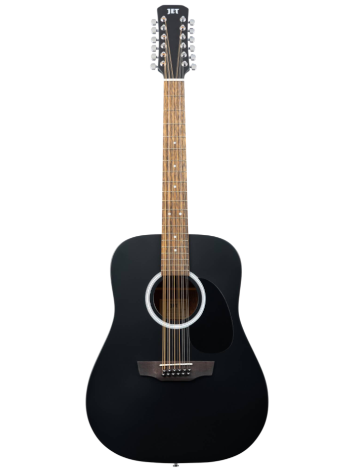Акустическая гитара Jet JD-255/12 BKS — общий вид